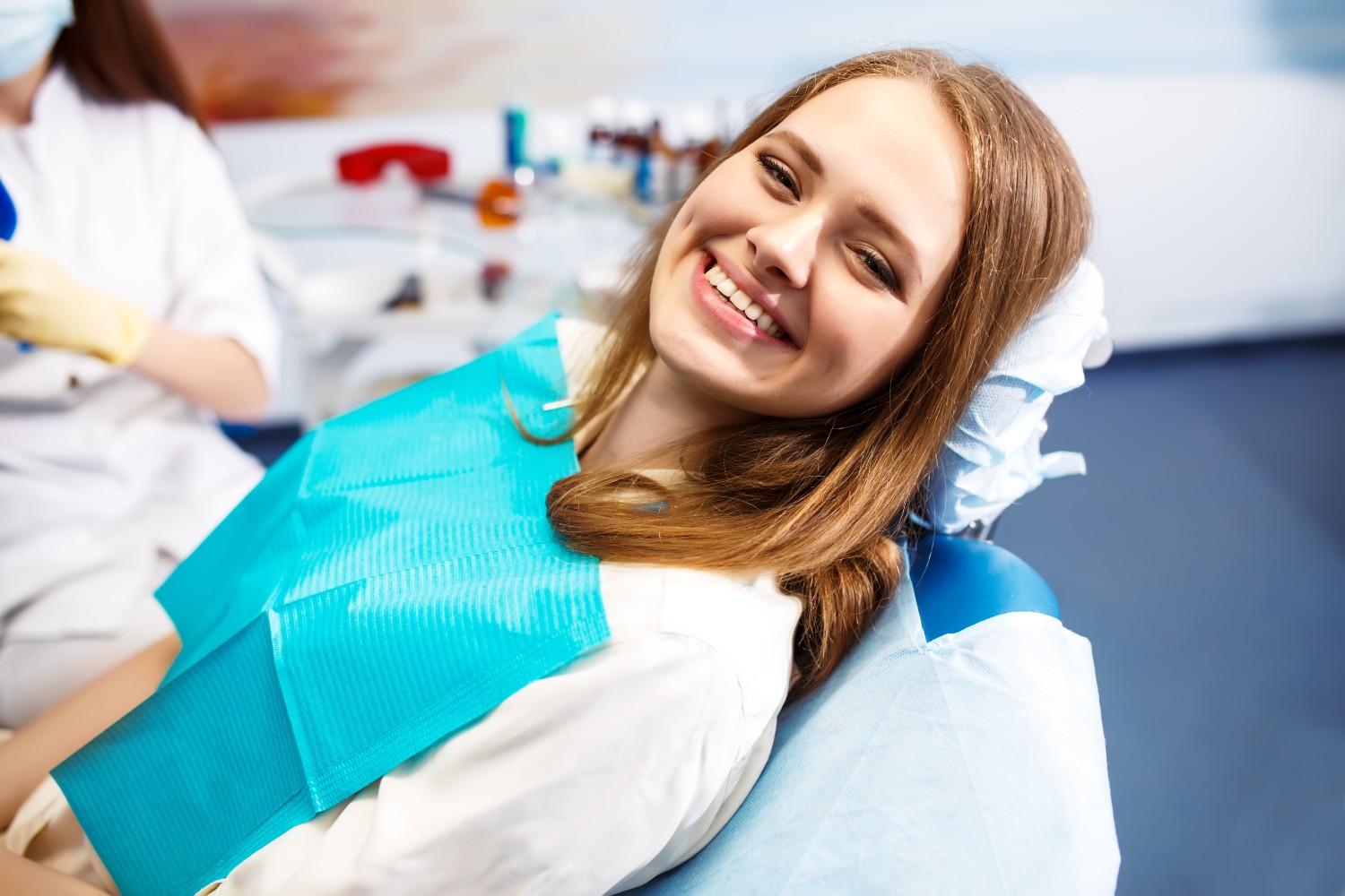 Smiling Beim Ortho Patient